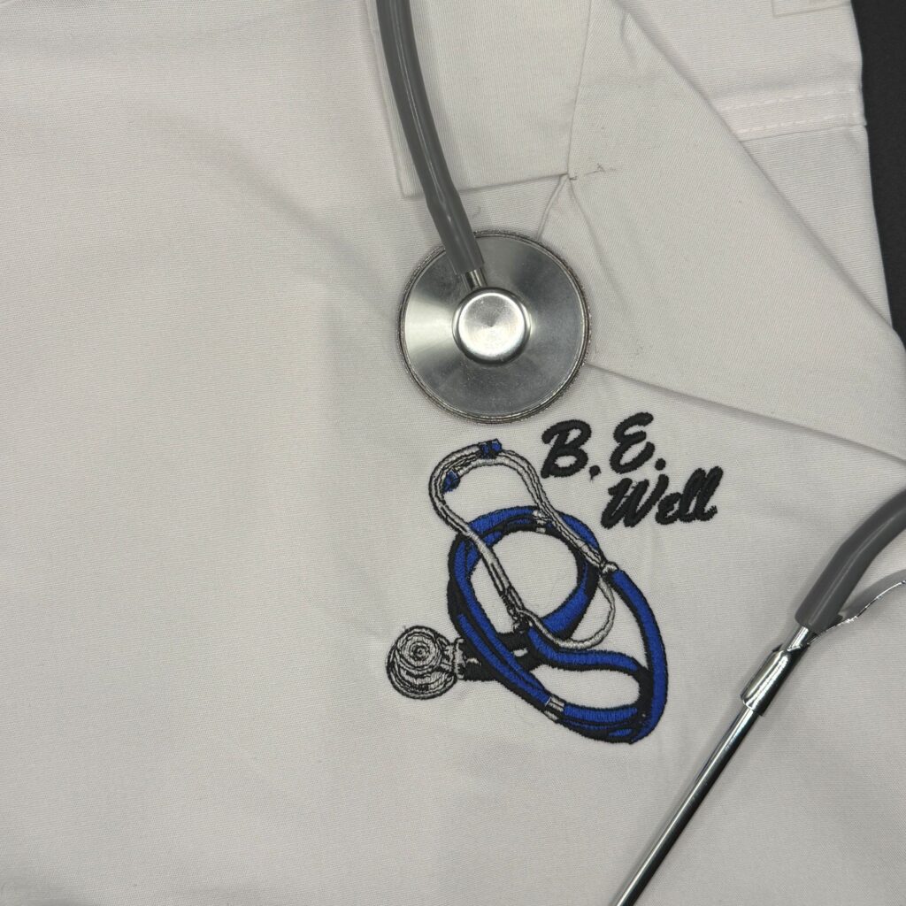 B.E. Well - Medical Uniform Embroidery